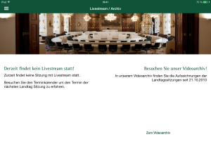 Landtag Steiermark App - Live Stream